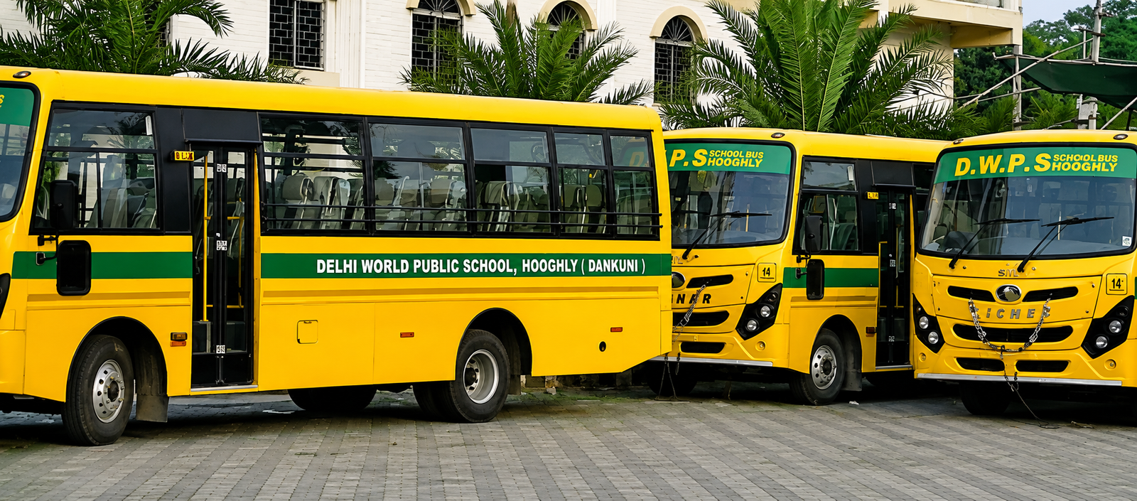 DWPS Hooghly School Transport Buses